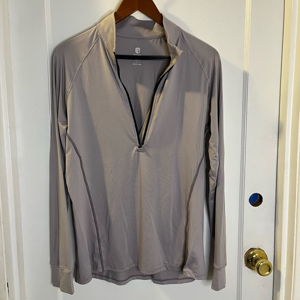 BP 1/2 zip Athleisure LS